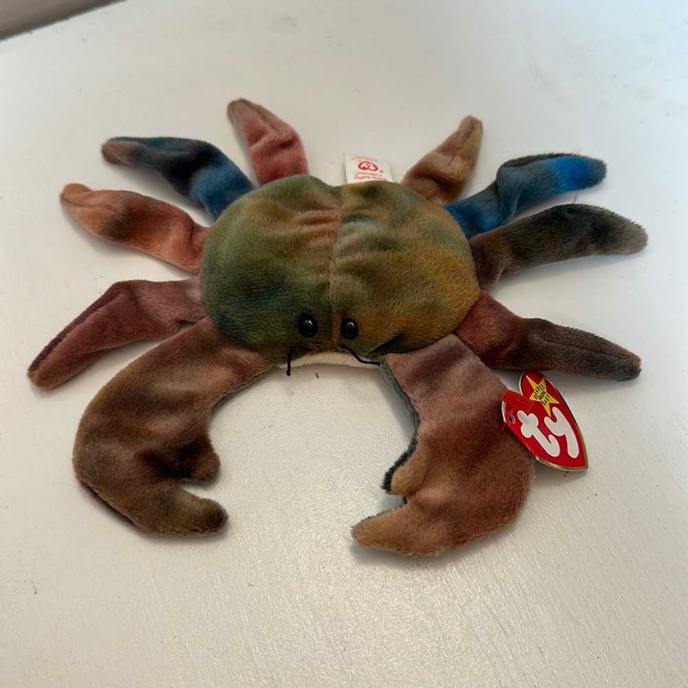 Ty Beanie Baby Claude the Crab